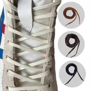 (호환) 오니츠카타이거 신발끈 4mm 코팅끈 평끈 부츠 운동화끈 교체용