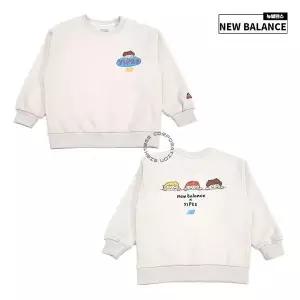 뉴발란스키즈 이피 일러스트 맨투맨 NK9CC4802U-16 305982