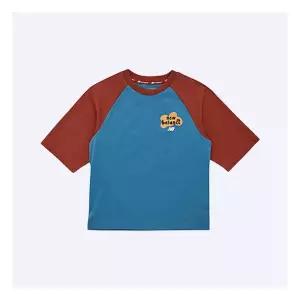 뉴발란스 키즈 PICNIC 7부 라글란 티셔츠 NK9BD1302U-85 306017