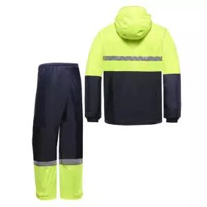 재귀반사 야외작업자 우의 상하의 세트 고급안전우비