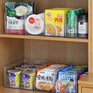 데일리블룸 투명 주방 팬트리 수납함 정리박스 오픈형 정리바스켓