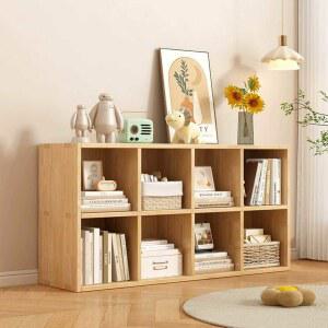 책장 서재인테리어 낮은 조합 인테리어책꽂이 책장서랍장 모듈책장 컬러 미니멀리스트