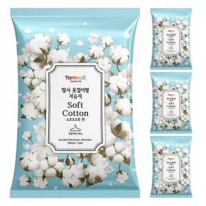 탐사 옷걸이형 제습제 소프트코튼향 200g 4개