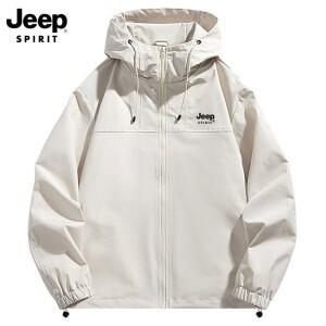 JEEP SPIRIT 지프 바람막이 건조 캠핑 하이킹야외 후드재킷