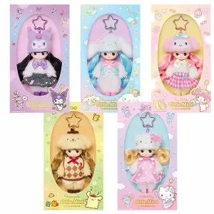 [보리보리/토이마스터]산리오 리틀미미 키링 5종세트