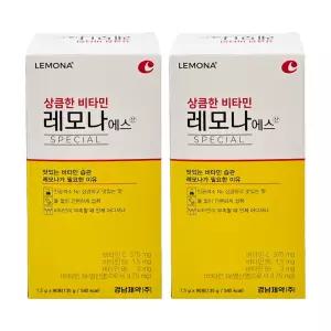 경남제약 상큼한 비타민 레모나 에스산 1.5g 90포 2개