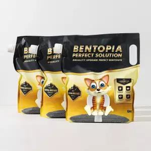 벤토피아 퍼펙트솔루션 고양이 벤토나이트 모래 6kg x 3개