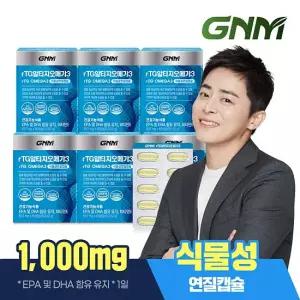 GNM rTG 알티지오메가3 60캡슐 6박스 / 비타민E