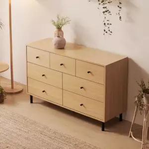 [비밀특가] 파로마 리디아 7단 와이드 서랍장