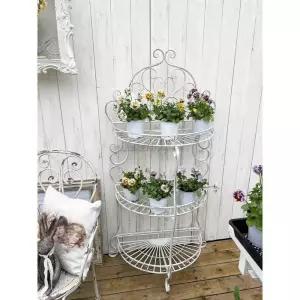 복고풍 화분 철제 플랜트 다육이선반 엔틱 행잉 인테리어 정리대