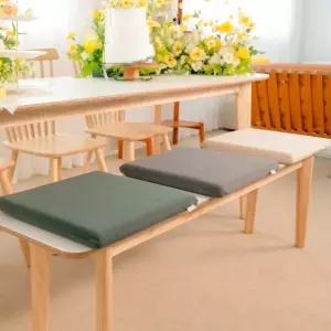 메모리폼 의자방석 40cm 벤치 식탁 사각방석