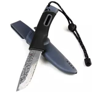 헥스 HX-043 부쉬크레프트 나이프 파이어스타터 서바이벌 캠핑 나이프 다마스커스 블레이드