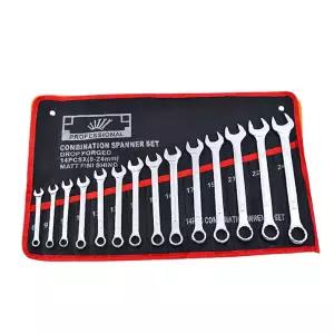 전문가용 편구 스패너 세트 14P HM-10020 스패너세트 스패너 공구 복스 편구