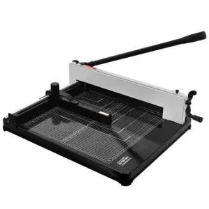 현대오피스 대용량 작두형 재단기 HC-700 A3 400매 재단기 작두형 HC 종이절단기 책제본 책스캔