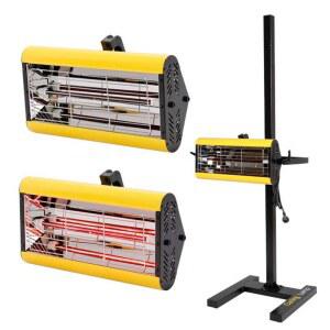 페인트 건조기 썬팅 열 기 F2A II 본품 1200W 휴대용 단일 유리막 스텐드