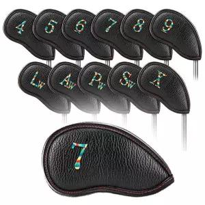 고품질 컬러넘버 아이언 커버 세트 / 헤드커버