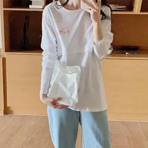 [보리보리/보리맘]긴팔 수유티 긴더 수유 티셔츠 산후조리원복 수유복