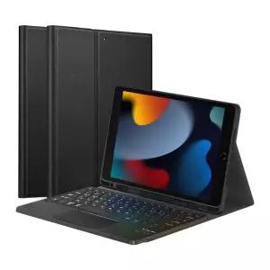 데이웍스 아이패드 8세대 9세대 10.2인치 블루투스 터치패드 키보드 케이스 애플펜슬 수납