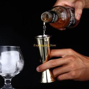 Q1JB 홈 바 파티를위한 스케일 컵 장치와 함께 옥스 온스 Jiger Cocktail Bar Gadget