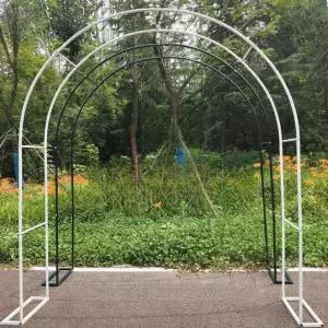 튼튼한 지지대 아치 울타리 펜스 장미넝쿨 원형 가드닝 정원용품 덩굴대 두꺼운 1.4m x