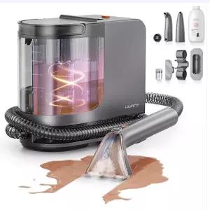 uwant 휴대용 카펫 클리너(증기 및 난방 시스템 포함), 18Kpa 강력 흡입 클리너 기계, 전용 도구 포함 2in1