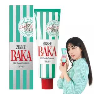 [구취제거 지속 6시간] 지.그.비 프리미엄 고불소 구취케어치약 바카 민트향 117g 1개입