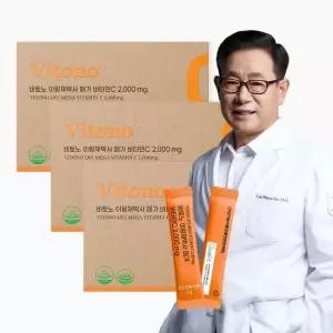 비토노 이왕재 박사 비타민C 2000mg 분말타입 영국산 90포 3개