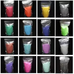컬러모래 아름다운 칼라규사 1Kg 16색 색모래 칼라규사 칼라모래 칼라소일 칼라돌색돌