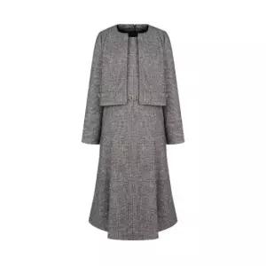 [롯데백화점]크로커다일레이디 자켓 레이어드한듯한 미디 기장 원피스 CLDWOP101