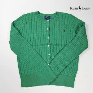 폴로 랄프로렌 케이블 니트 걸즈 가디건 그린