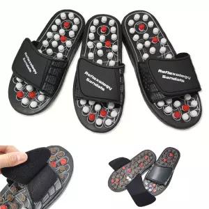 스프링 지압 슬리퍼 발바닥 자극 피로 실내화 발건강 신발