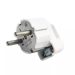 전기 콘센트 접지 플러그 기억자형 커넥터 (WFK8916)