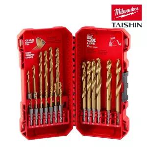 밀워키 48-89-4860KRN SHOCKWAVE 티타늄 드릴비트 세트 19PC