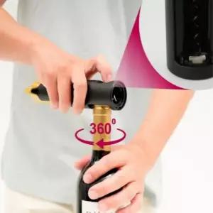 국내생산 에버비노 와인 오프너 에어레이터 스토퍼 디켄터 블랙 특허 프리미엄