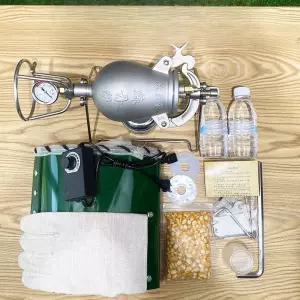 가정용 뻥튀기 기계 720ml 세트 캠핑용 간식 팝콘