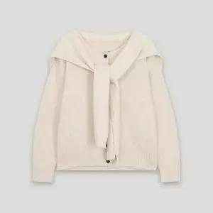 [코데즈컴바인](대구신세계) 울 니트 숄 가디건 세트 (CKD-CD004WA)