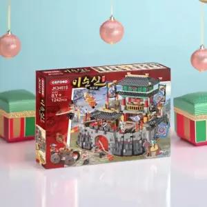 옥스포드 영웅 이순신 장군성 블럭 만들기 블록놀이 초등장난감 1242p JK-34619