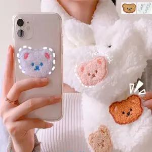 곰캐릭터 자수 와펜 패치 귀여운 옷리품 옷수선 열부착 곰 옷에붙이는스티커 마크