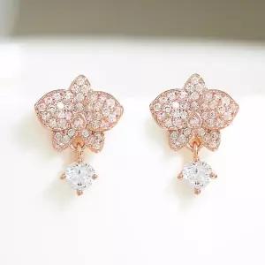 [리즈타라]14k 피오라플라워 귀걸이[주문제작]