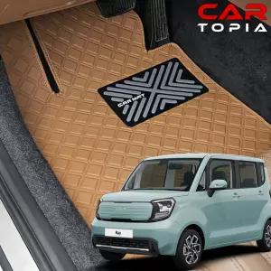 더뉴 레이 페이스리프트 스퀘어 가죽 바닥매트 카매트 자동차 발판 용품