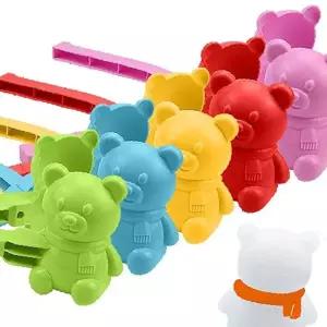 하리보 곰돌이 눈뭉치제조기 눈사람 스노우볼메이커 이글루 눈싸움 눈집게 오리눈사람 오리눈집게 눈제조