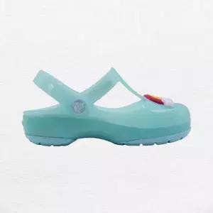 [크록스]아동 샌들/ 205534-4O9/ Kids Crocs Isabella Charm Clog Ice Blue