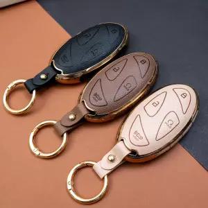 현대 호환 조약돌 팰리세이드 스타리아 하이브리드 리모컨 가죽 차키케이스 커버 스마트키 키홀더