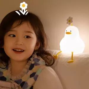 실리콘 뚱오리무드등 원터치 밝기조절 어린이무드등