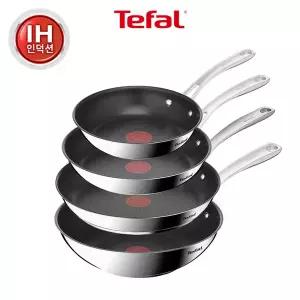 [테팔]인덕션 3X 퍼펙트 레지스트 프라이팬 4종(팬20+팬24+팬28+볶음팬28)