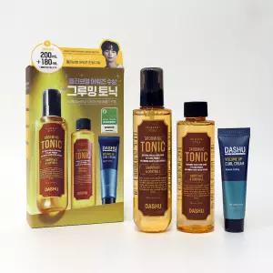 다슈 클래식 스타일 그루밍 토닉 380ml 기획 (펌프200ml+180ml+컬크림30ml)