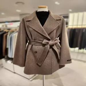 [SOUP]숲 벨티드 울 혼방 하프 코트 (SBAHC301)