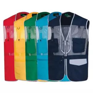 (MARK) MK-141 메쉬조끼 통풍 여름 등산매쉬조끼 단체복 등산용 낚시 작업 망사 쉬조끼 작업복