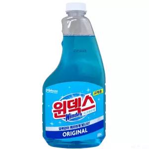 윈덱스 유리세정제 500ml 리필 x 5개