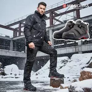 몽크로스 MC-67W 방한화 슬립온 겨울 안전화 미끄럼방지 보아 다이얼 작업화 현장화 건설화